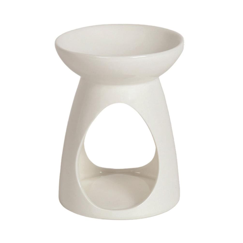 Aroma Teardrop White Ceramic Wax Melt Warmer £3.59
